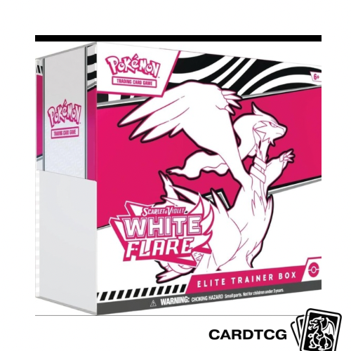 Pokemon Scarlet & Violet White Flare Top Trainer Box 🇩🇪
